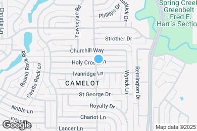 Map image of the property - 2718 Holy Cross Ln