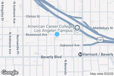 Map image of the property - Rosewood Apartments