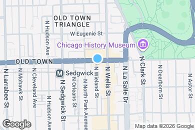 Map image of the property - 219 W North Ave