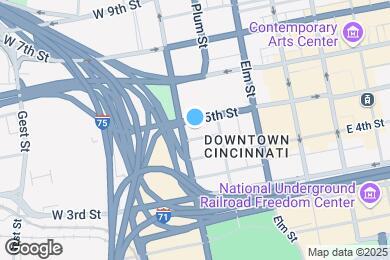 Map image of the property - 335 W 5th St