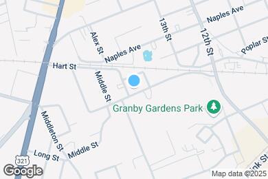 Map image of the property - 1422 Poplar St