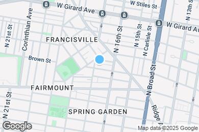 Map image of the property - 1625 Brown St