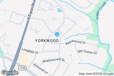 Map image of the property - 7312 Bramblewood Dr