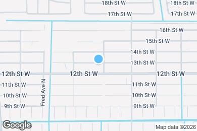 Map image of the property - 4103 13th St W