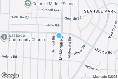 Map image of the property - 1507 Mount Moriah Rd