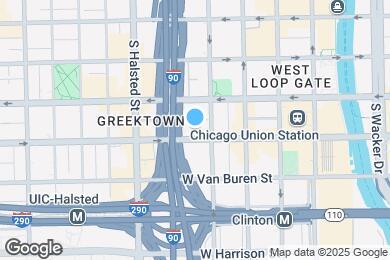 Map image of the property - 728 W Jackson Blvd