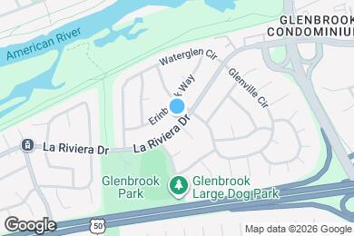 Map image of the property - 8547 La Riviera Dr