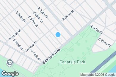 Map image of the property - 1447 E 88th St