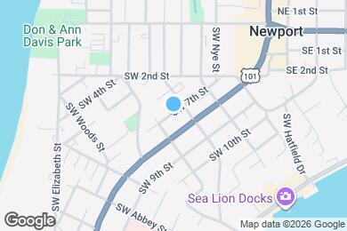 Map image of the property - 441 SW 7th St
