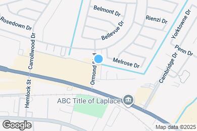 Map image of the property - River Oaks Apartments