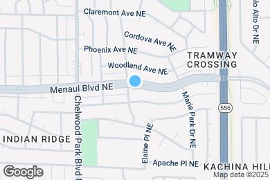 Map image of the property - 12204 Menaul Blvd NE