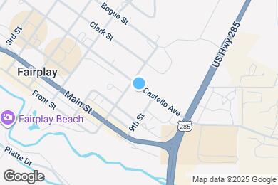 Map image of the property - 813 Castello Ave