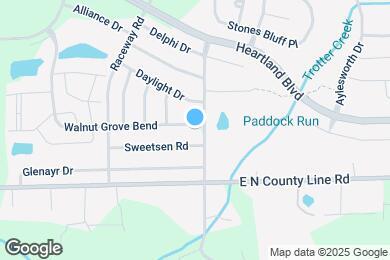Map image of the property - 10975 Walnut Grove Bend