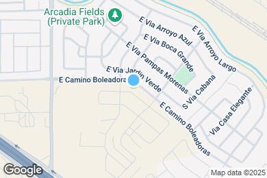 Map image of the property - 6525 E Paseo Alga