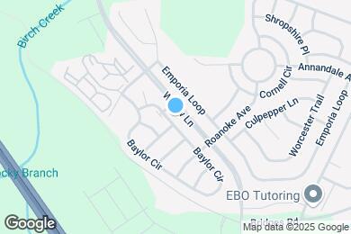 Map image of the property - 3420 Baylor Cir