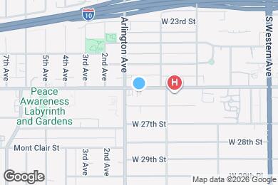 Map image of the property - 2266-2272 W Adams Blvd