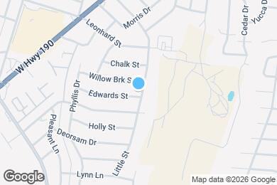 Map image of the property - 933 Edwards St
