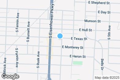Map image of the property - 102 W Texas St