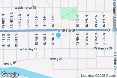 Map image of the property - 118 S 6th St