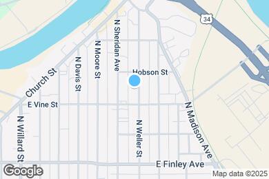 Map image of the property - 317 N Weller St