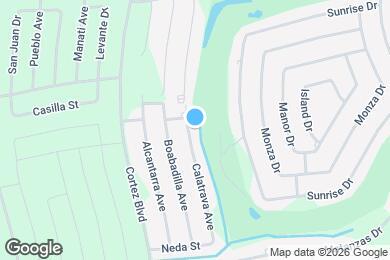 Map image of the property - 4818 Calatrava Ave