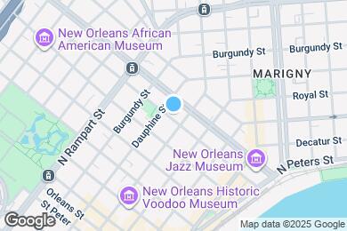 Map image of the property - 821 Barracks St