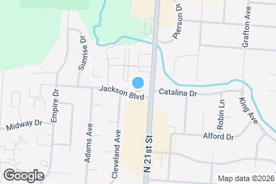 Map image of the property - 412 Jackson Blvd