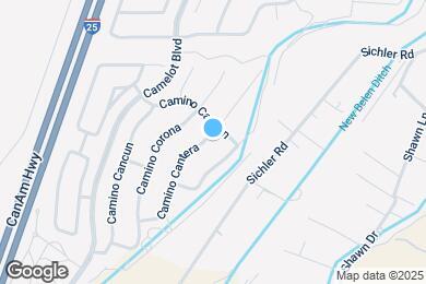 Map image of the property - 1640 Camino Cantera