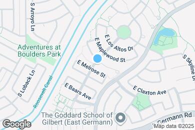 Map image of the property - 3955 E Blue Sage Ct