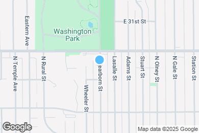 Map image of the property - 2932 N Dearborn St