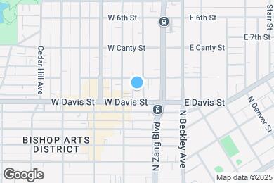 Map image of the property - Bishop Arts newly renovated units!