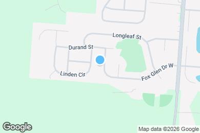 Map image of the property - 203 Fox Glen Dr W