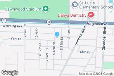 Map image of the property - 1407 York Ave