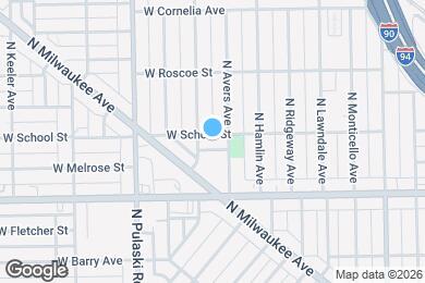 Map image of the property - 3849 W School St