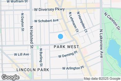 Map image of the property - 650 W Wrightwood Ave