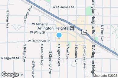 Map image of the property - 200 W Campbell St