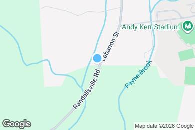 Map image of the property - 176 Lebanon St
