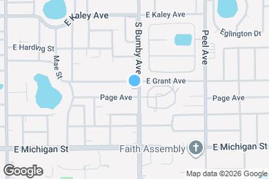 Map image of the property - 2306 S Bumby Ave