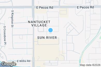 Map image of the property - 1155 E Winchester Pl