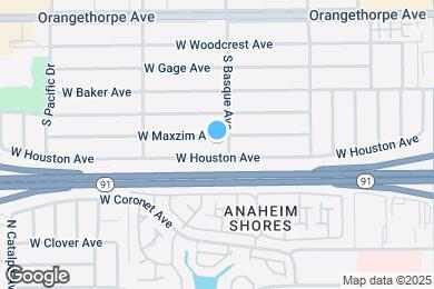 Map image of the property - 1406 W Maxzim Ave