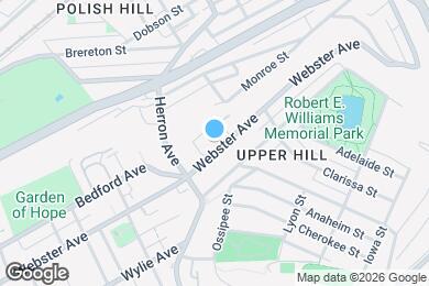 Map image of the property - 3339 Webster Ave