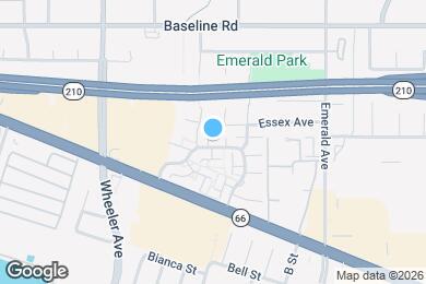 Map image of the property - 1623 Heather Dr