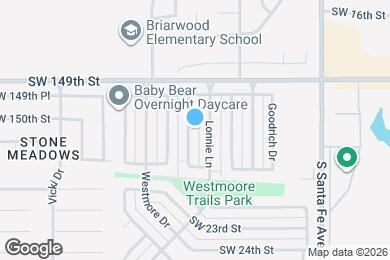 Map image of the property - 2120 Briarcliff Dr