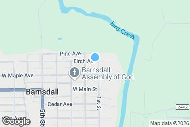 Map image of the property - 2026 W Birch Ave