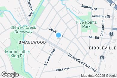 Map image of the property - 212 S Turner Ave