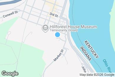 Map image of the property - Aurora Apartments