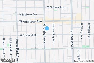 Map image of the property - 1913 N Kimball Ave