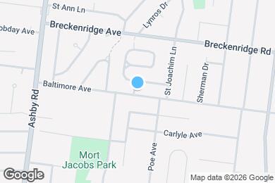 Map image of the property - 3102 St Myron Ln
