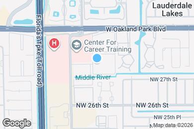 Map image of the property - 2900 NW 48th Terrace