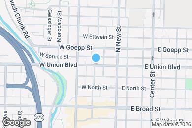 Map image of the property - 48 W Union Blvd